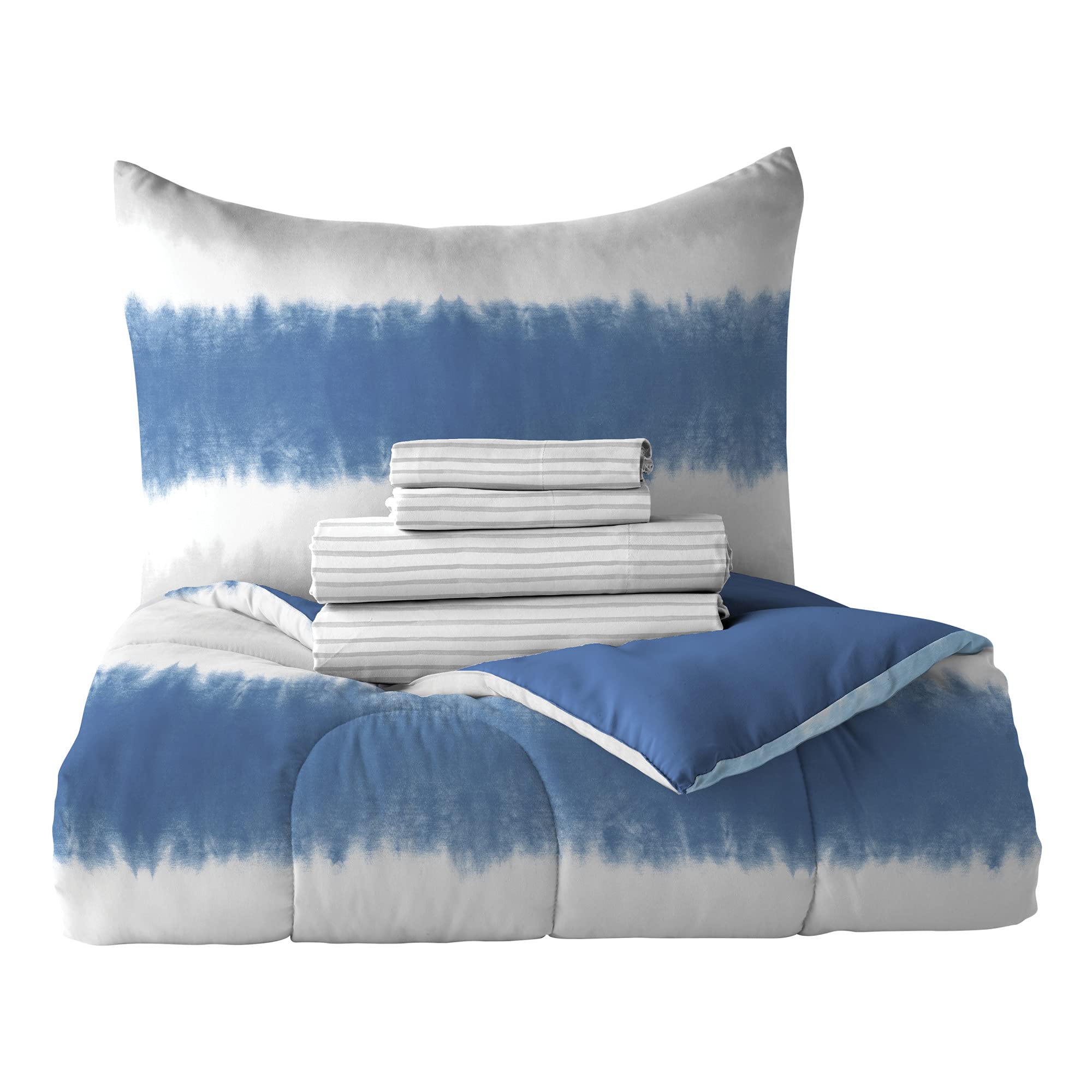 Foto 2 pulgar | Set de Ropa para Cama Dream Factory Kids Microfibra Azul - Venta Internacional