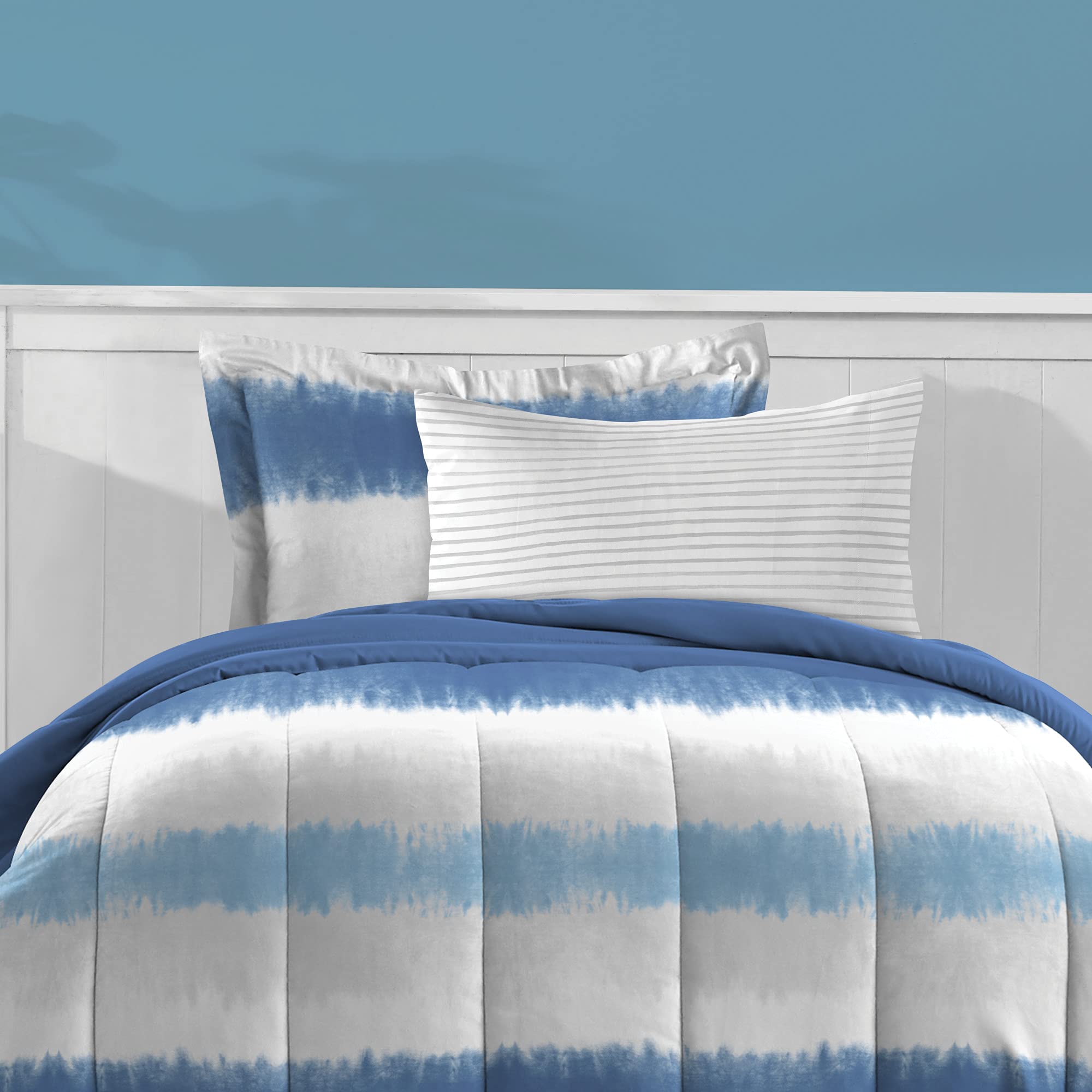 Foto 6 pulgar | Set de Ropa para Cama Dream Factory Kids Microfibra Azul - Venta Internacional