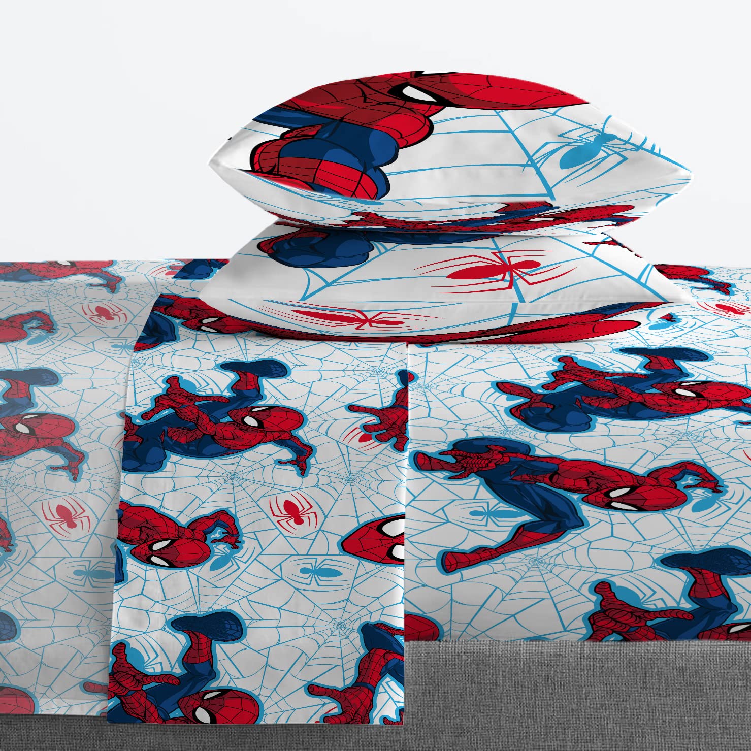 Foto 4 | Edredón Matrimonial con Sábanas Jay Franco Spider-Man 7 Piezas - Venta Internacional