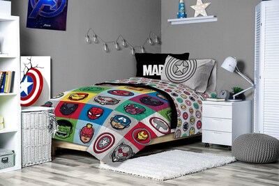 Foto 7 | Edredón Individual con Sábanas Jay Franco Marvel 5 Piezas - Venta Internacional