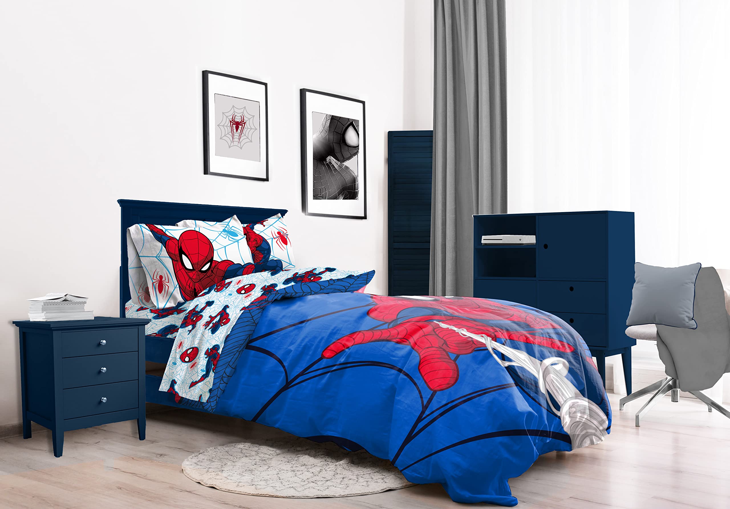 Foto 8 pulgar | Edredón Queen Size con Sábanas Jay Franco Spider-Man 7 Piezas - Venta Internacional