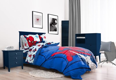 Foto 7 | Edredón Queen Size con Sábanas Jay Franco Spider-Man 7 Piezas - Venta Internacional