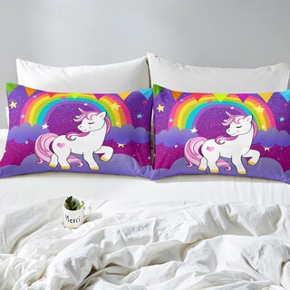 Foto 4 | Edredón Individual con Funda de Almohada Erosebridal Morado 2 Piezas - Venta Internacional