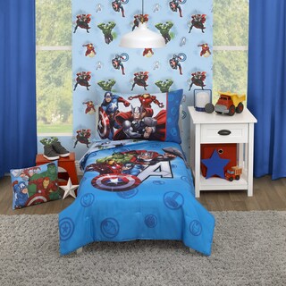 Foto 1 | Juego De Cama Disney Marvel Avengers Fight The Foes, 4 Piezas - Venta Internacional.