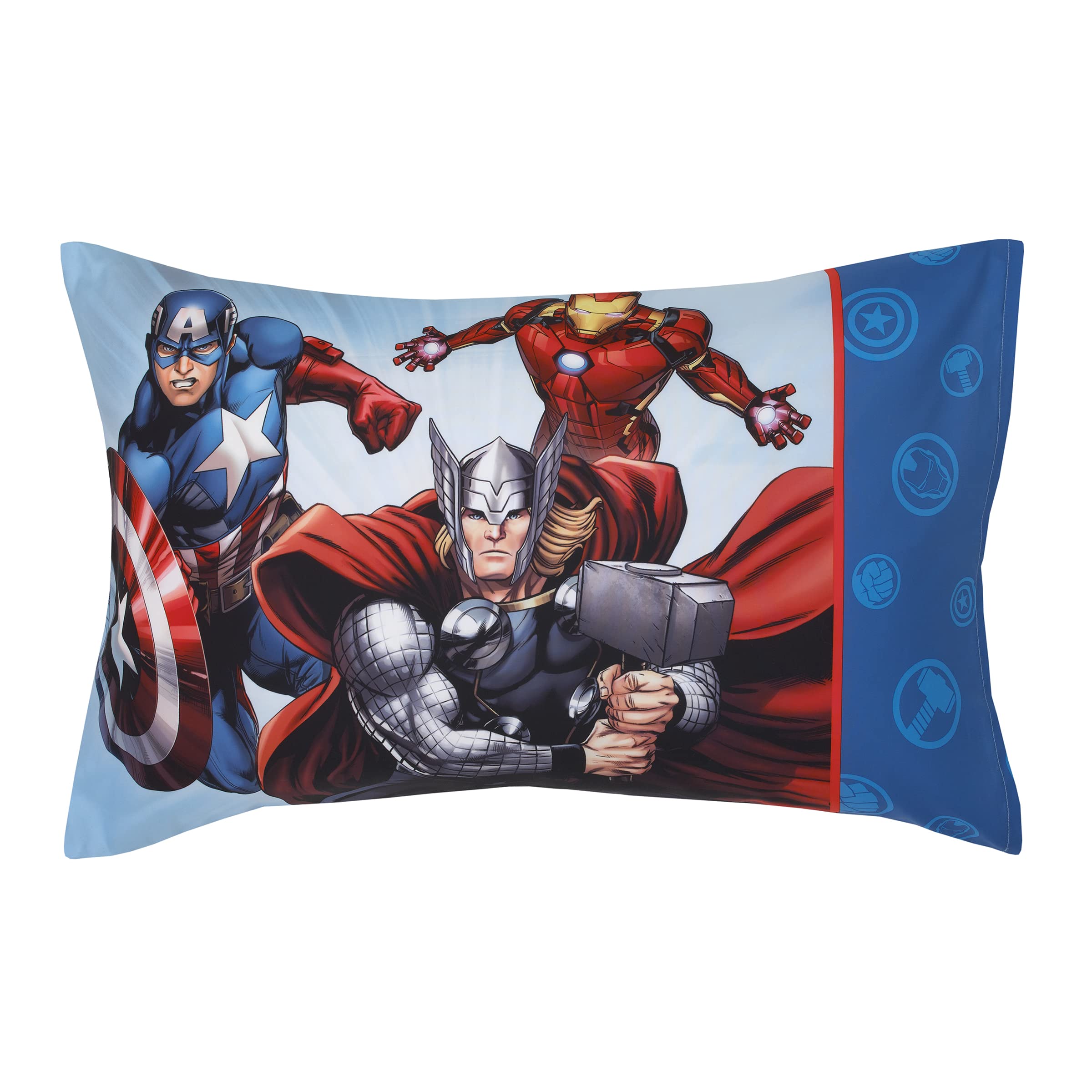 Foto 6 pulgar | Juego De Cama Disney Marvel Avengers Fight The Foes, 4 Piezas - Venta Internacional.