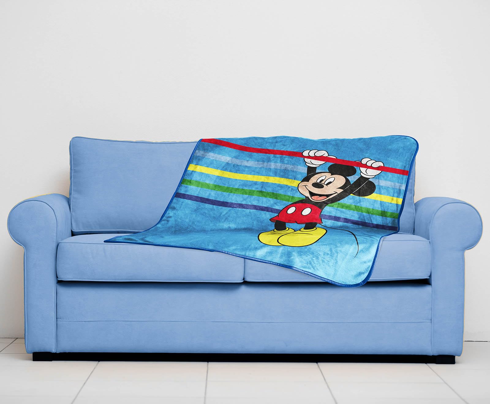 Foto 7 pulgar | Manta De Viaje Sunny Side Up Disney Mickey Mouse - Venta Internacional.