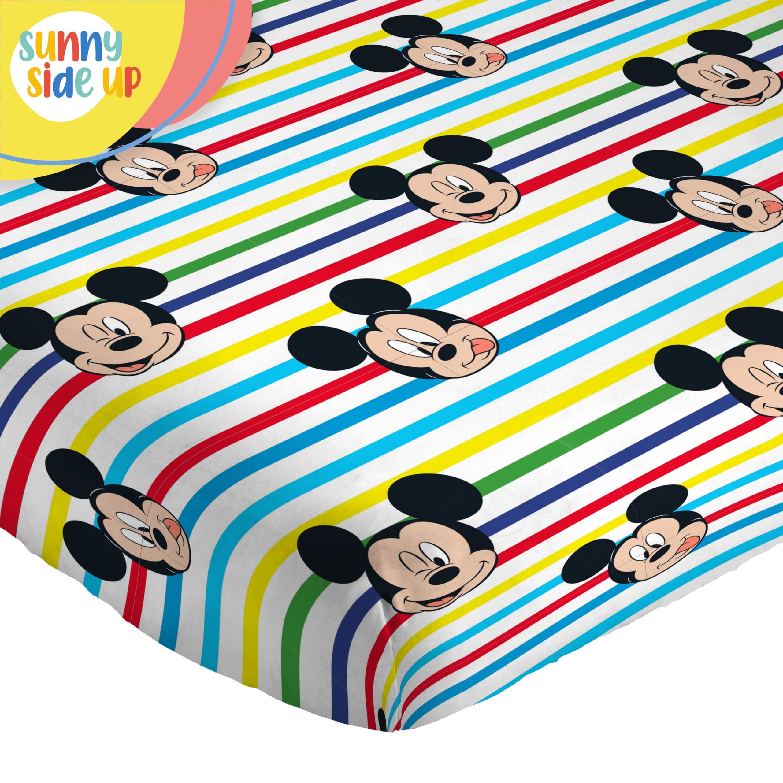 Foto 7 pulgar | Juego De Sábanas Sunny Side Up Disney Mickey Mouse, 3 Piezas - Venta Internacional.