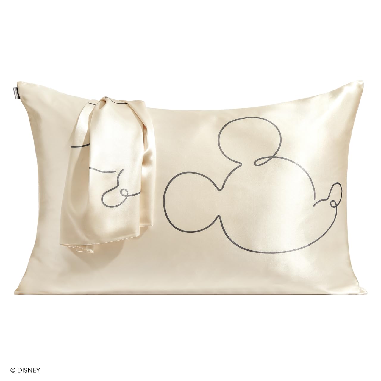 Foto 3 pulgar | Funda De Almohada Kitsch Disney Mickey Mouse Satin Queen/standard - Venta Internacional.
