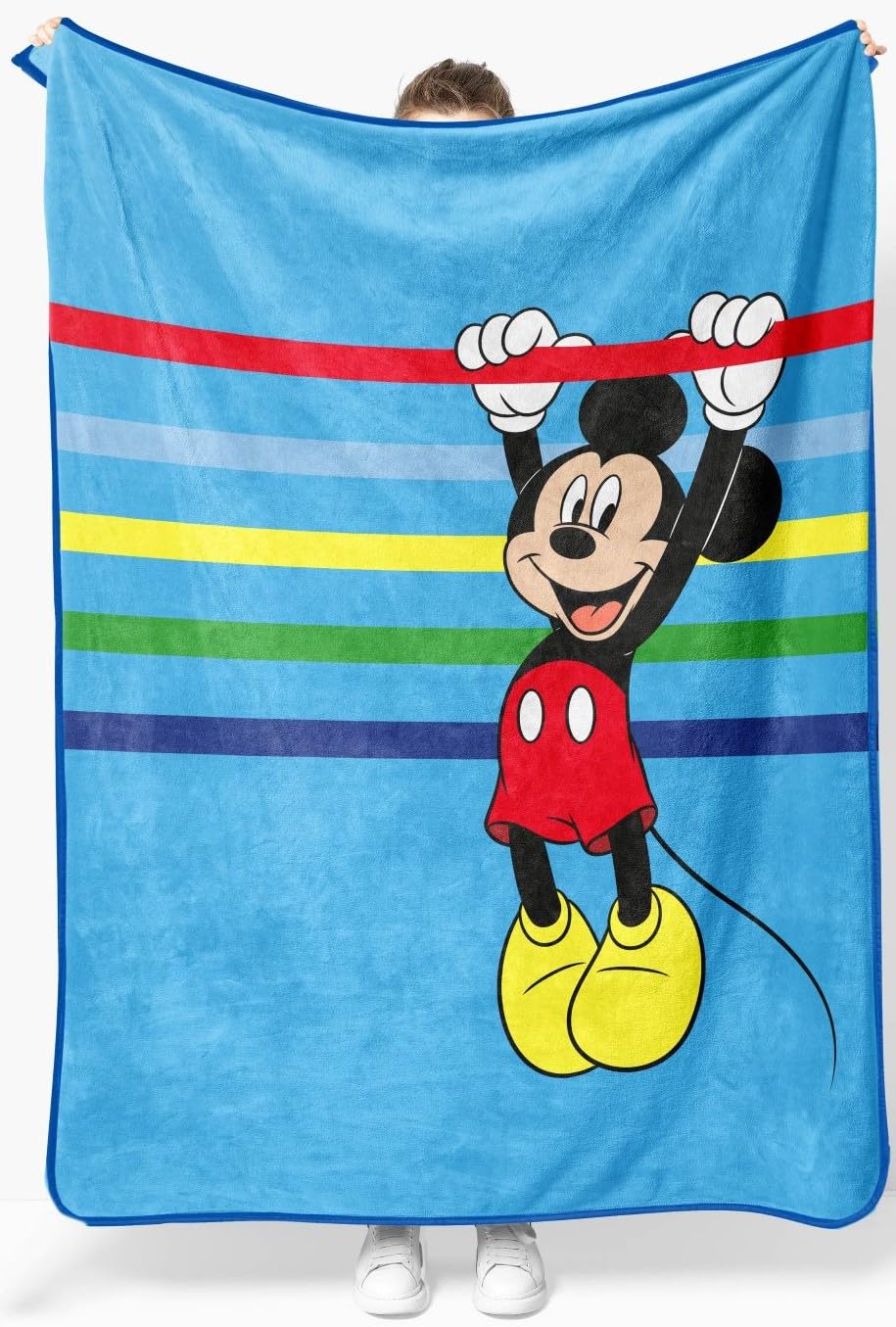 Manta Sunny Side Up Disney Mickey Mouse De 46 X 150 Cm - Venta Internacional.
