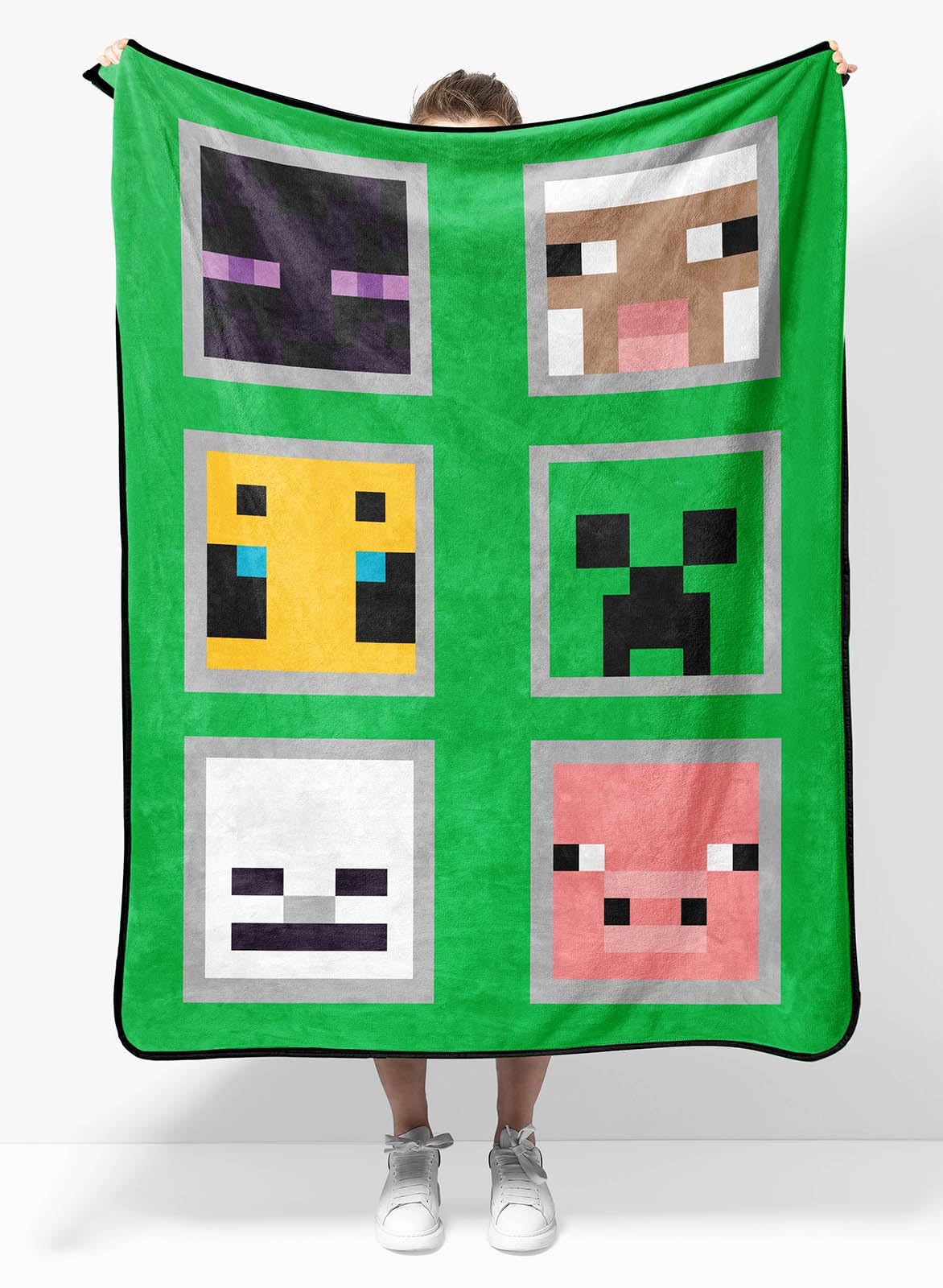 Manta De Viaje Sunny Side Up Minecraft De 100 X 125 Cm - Venta Internacional.