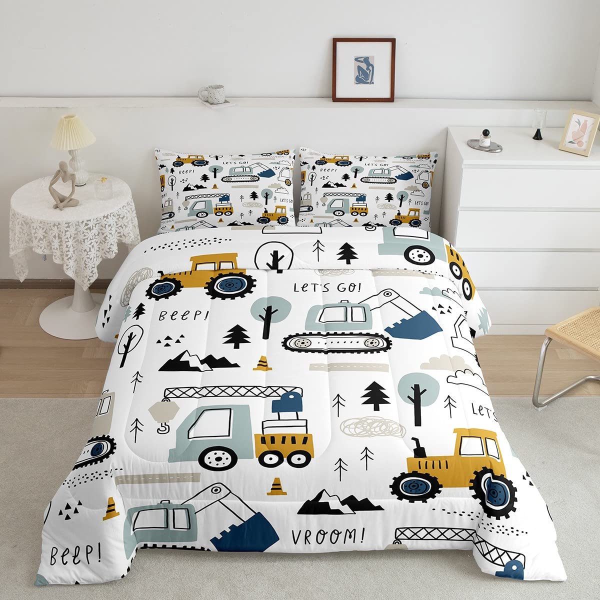 Edredón King Size Feelyou Estampado-Venta Internacional
