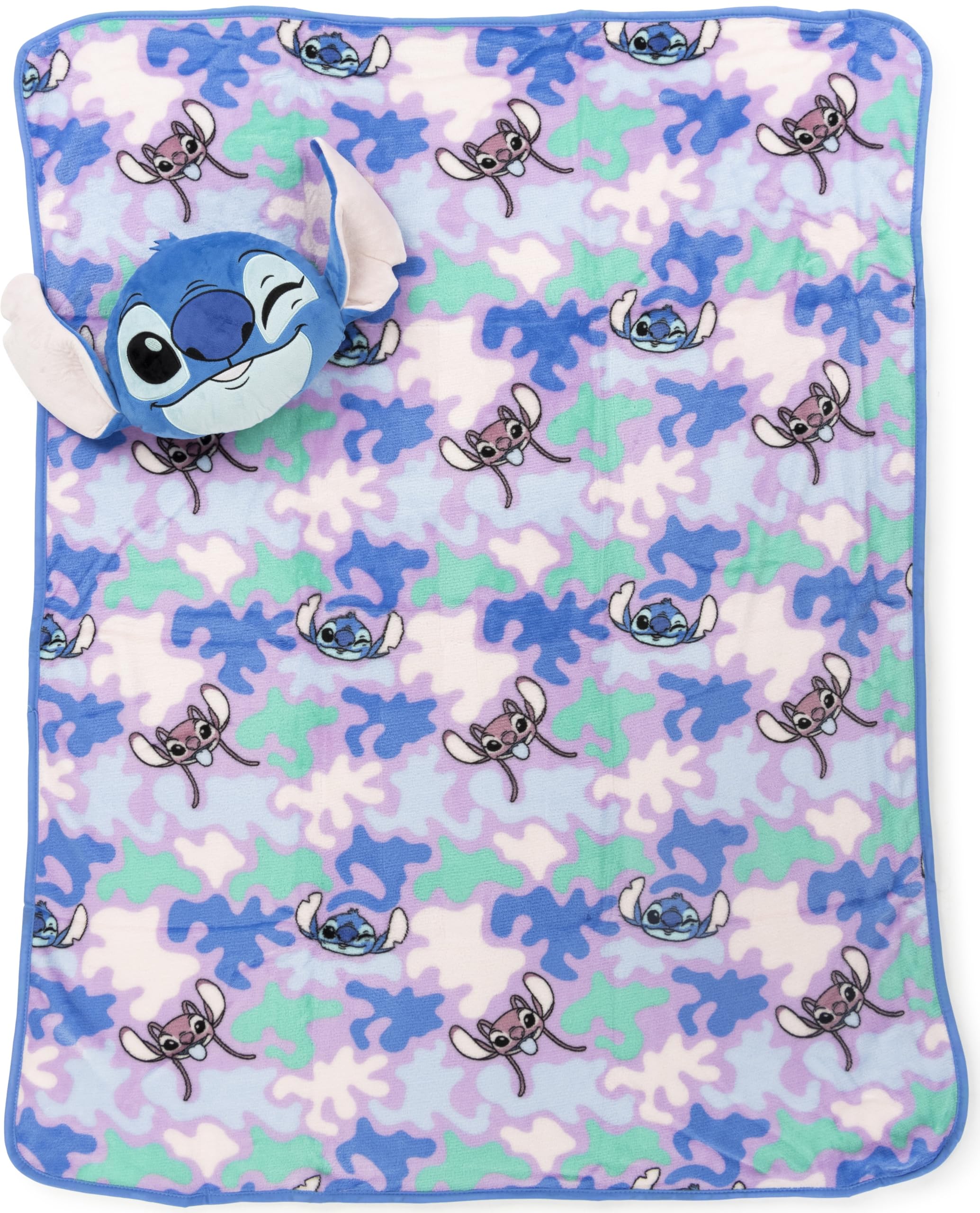 Foto 2 pulgar | Set Nogginz Jay Franco Disney Lilo And Stitch 102 X 127 Cm - Venta Internacional.
