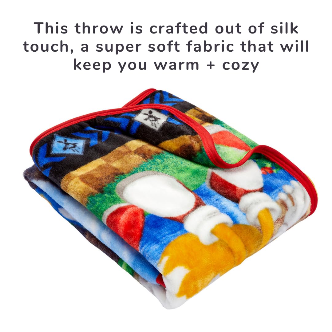 Foto 4 pulgar | Ropa De Cama Infantil Throw Franco Sonic The Hedgehog Anime, 100 X 125 Cm - Venta Internacional.