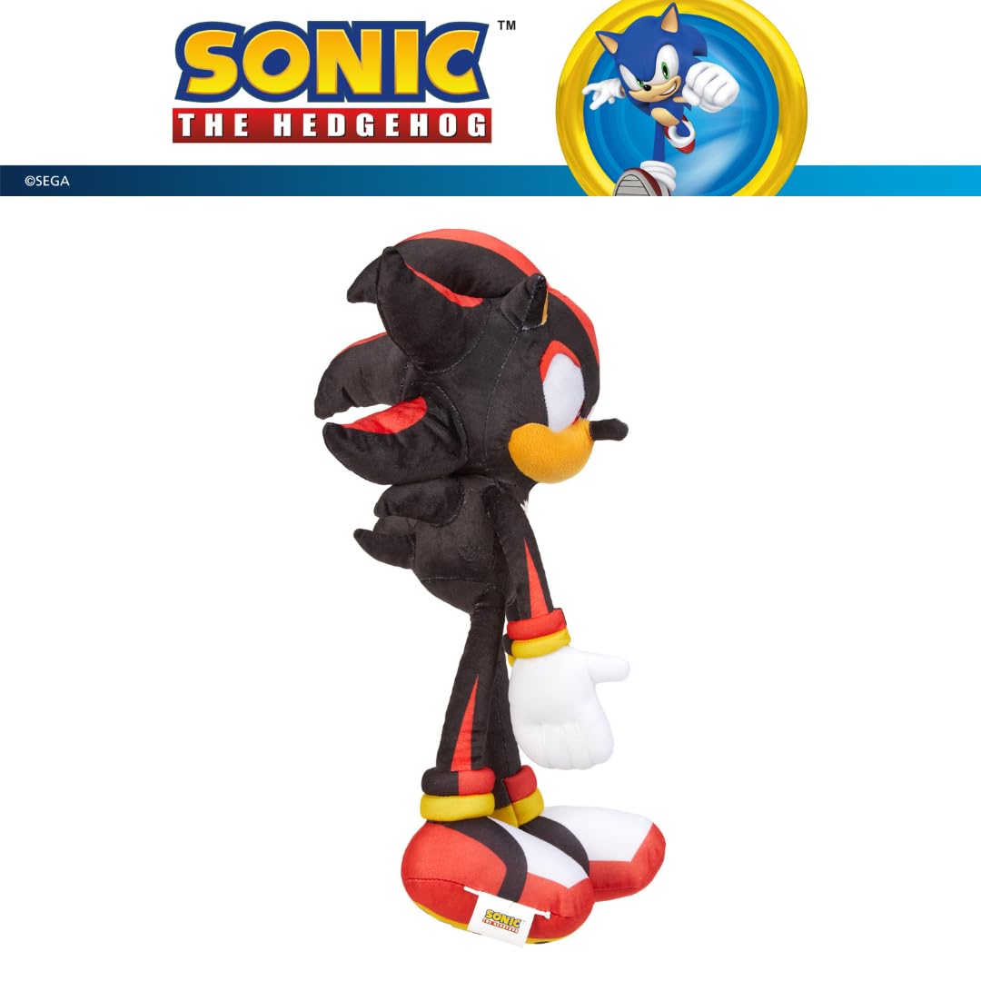 Foto 8 pulgar | Cojín De Peluche Buddy Franco Sonic Shadow The Hedgehog - Venta Internacional.
