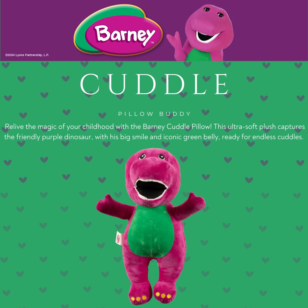 Foto 2 | Almohada Decorativa Franco Collectibles Barney Classic Bedding - Venta Internacional.