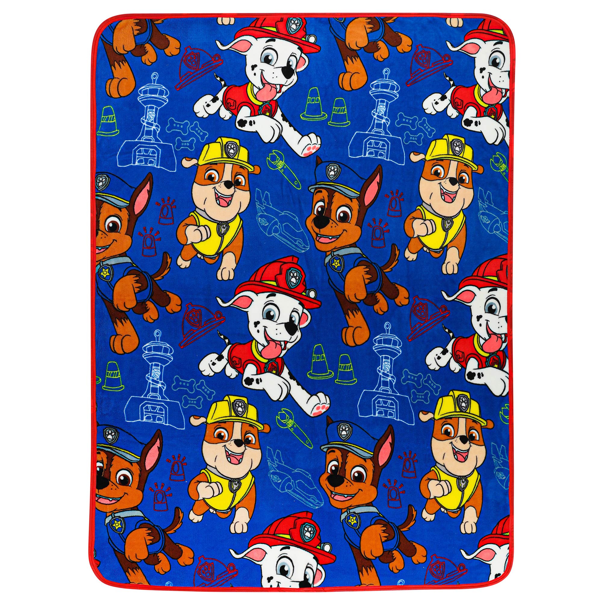 Foto 5 | Manta Franco Paw Patrol, Supersuave, De Felpa, 117 X 152 Cm - Venta Internacional.
