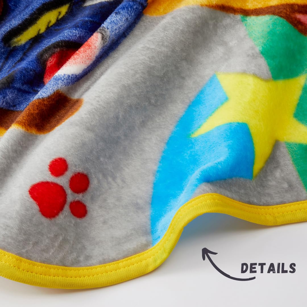 Foto 4 | Ropa De Cama Infantil Throw Franco Paw Patrol Silk Touch, 100 X 125 Cm - Venta Internacional.