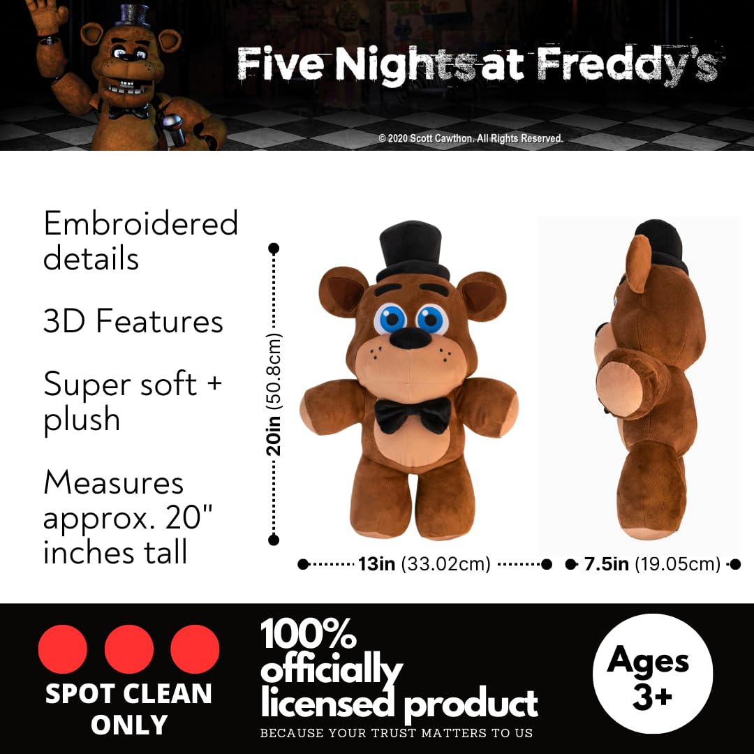 Foto 3 pulgar | Almohada Franco Five Nights At Freddy's Kids Bedding, Supersuave, De Felpa, Buddy, (producto Con Lic - Venta Internac
