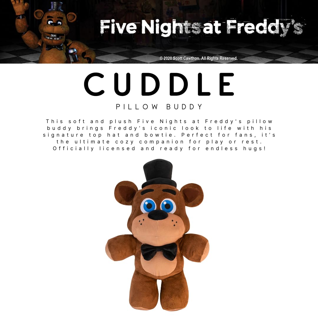 Foto 4 pulgar | Almohada Franco Five Nights At Freddy's Kids Bedding, Supersuave, De Felpa, Buddy, (producto Con Lic - Venta Internac