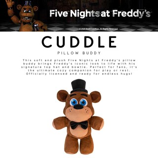 Foto 3 | Almohada Franco Five Nights At Freddy's Kids Bedding, Supersuave, De Felpa, Buddy, (producto Con Lic - Venta Internac