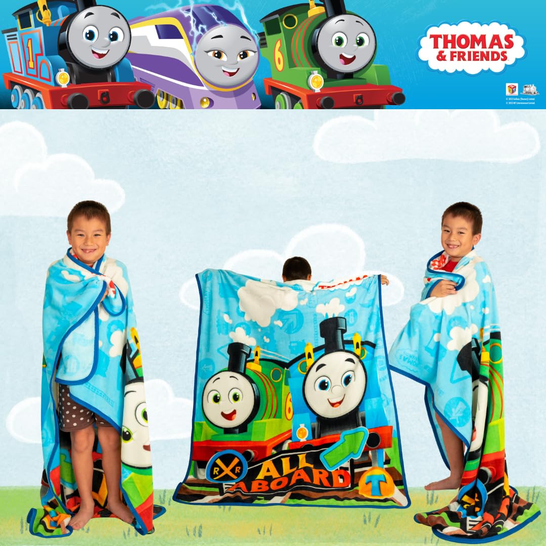 Foto 7 pulgar | Manta Supersuave Franco Thomas Y Sus Amigos, 117 Cm X 152 Cm - Venta Internacional.
