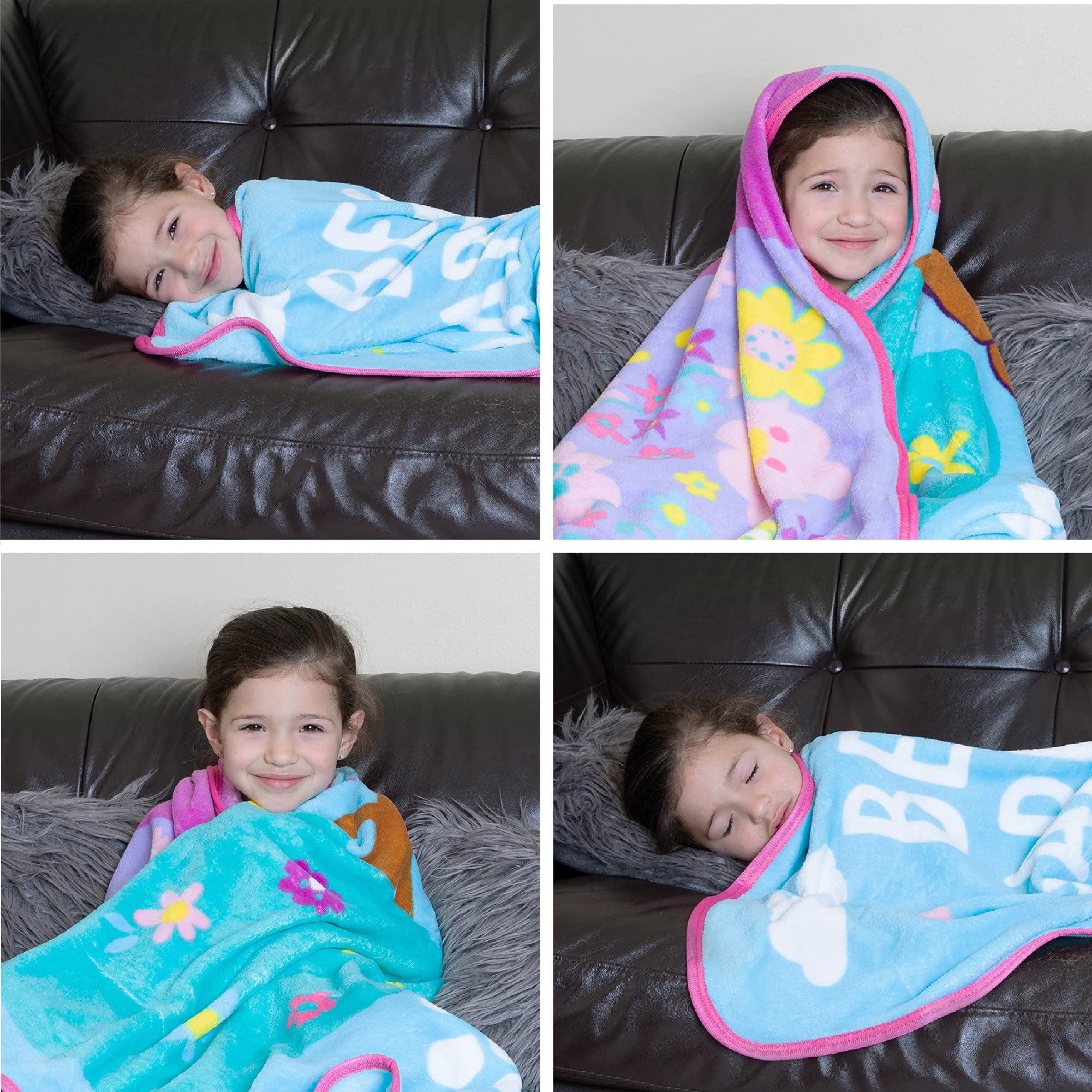 Foto 5 pulgar | Throw Micro Raschel Franco Paw Patrol Skye Girls 117 Cm X 152 Cm - Venta Internacional.