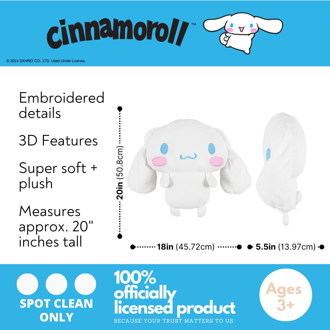 Foto 3 pulgar | Ropa De Cama Cuddle Pillow Franco Collectibles Cinnamoroll - Venta Internacional.