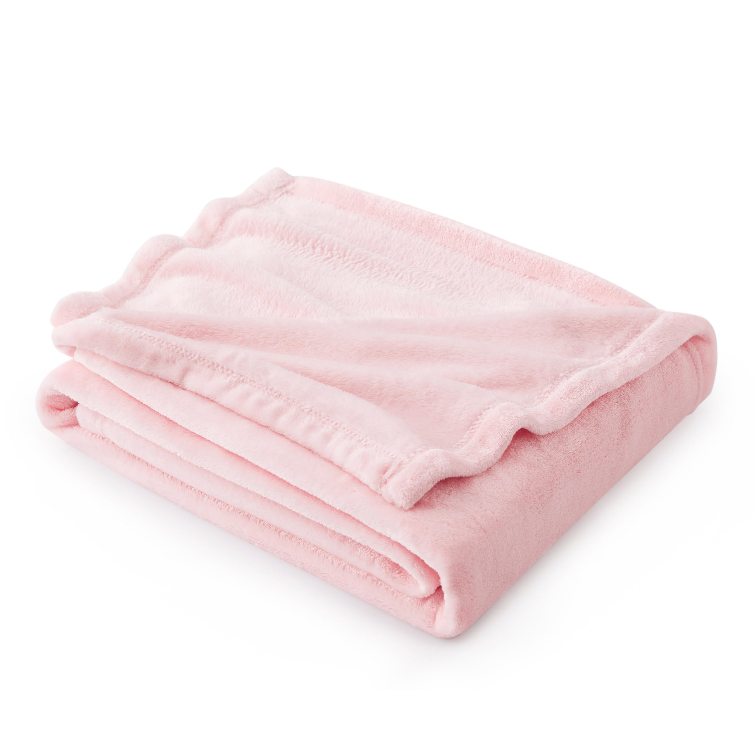 Foto 2 pulgar | Manta De Cama De Forro Polar Rosa, 300 G/m², Para Sofá, Cama - Venta Internacional.