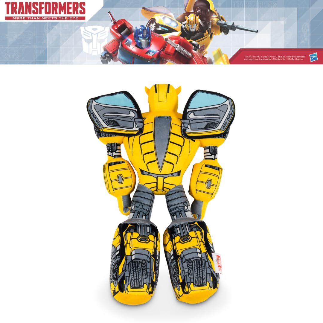Foto 5 | Almohada Franco Kids Transformer Bumblebee De Felpa Suave - Venta Internacional.