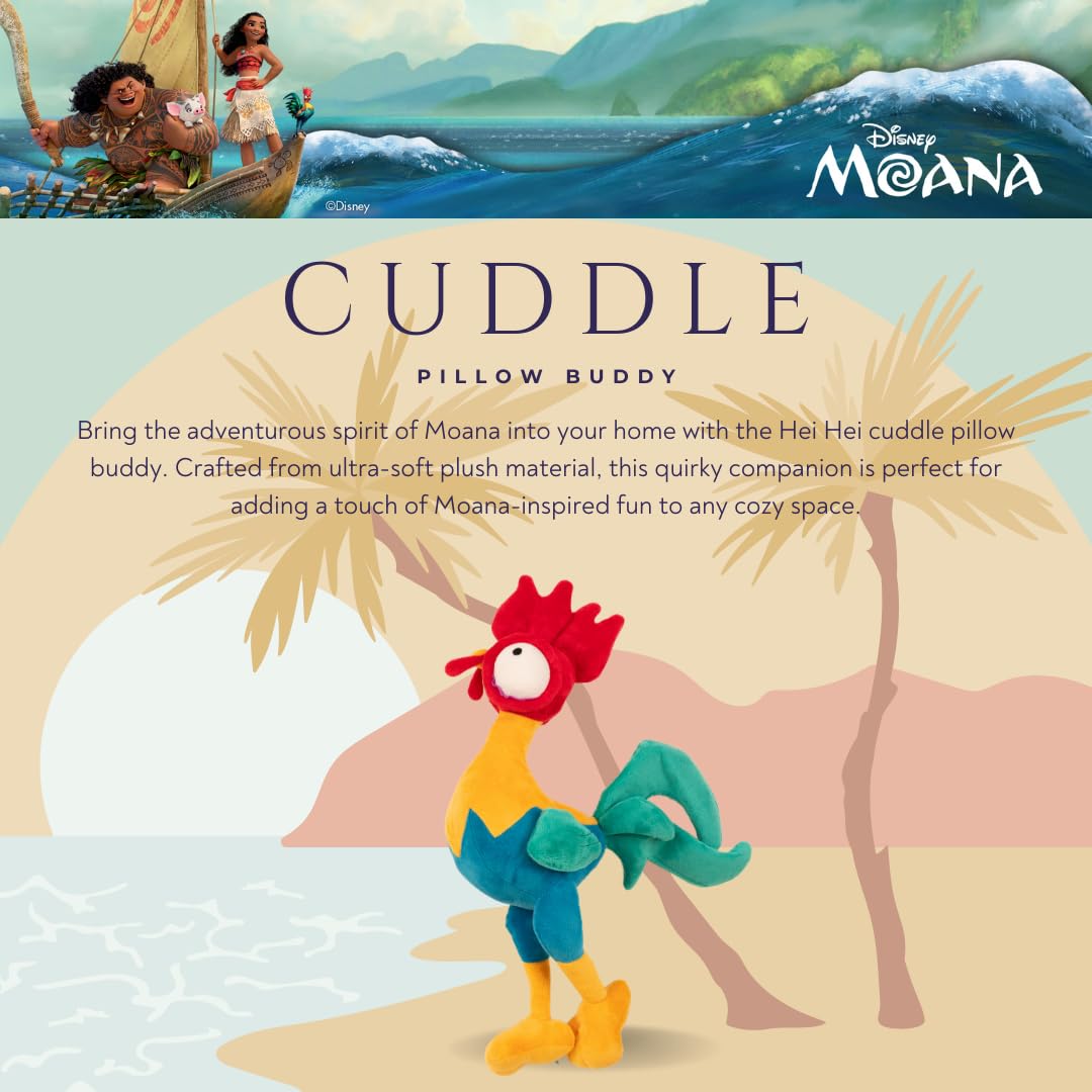 Foto 3 pulgar | Cojín De Peluche Buddy Franco Disney Princess Moana Hei Hei - Venta Internacional.