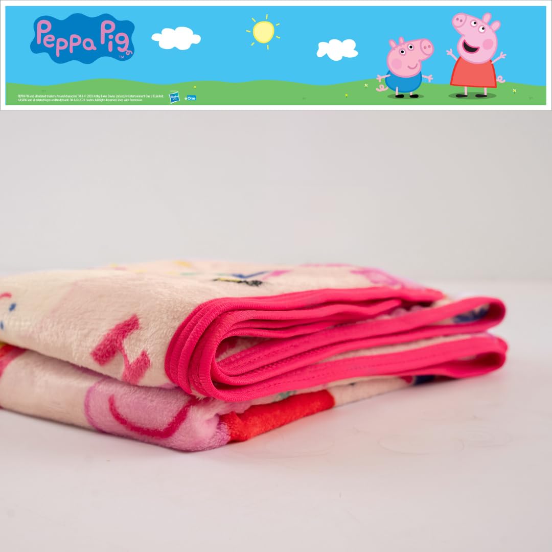 Foto 7 pulgar | Ropa De Cama Infantil Throw Franco Peppa Pig, 100 X 125 Cm, Silk Touch - Venta Internacional.