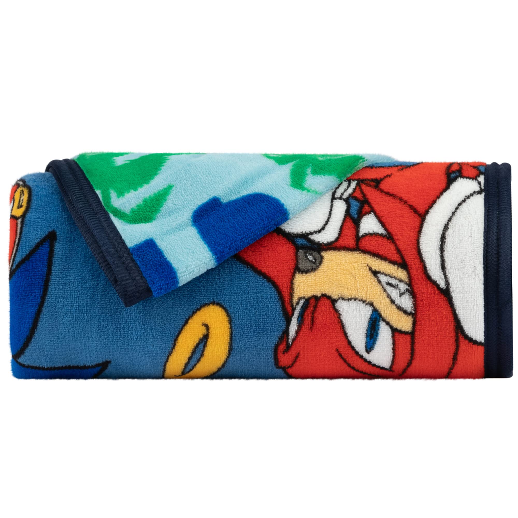 Foto 7 pulgar | Manta Franco Super Soft Plush De Sonic The Hedgehog - Venta Internacional.