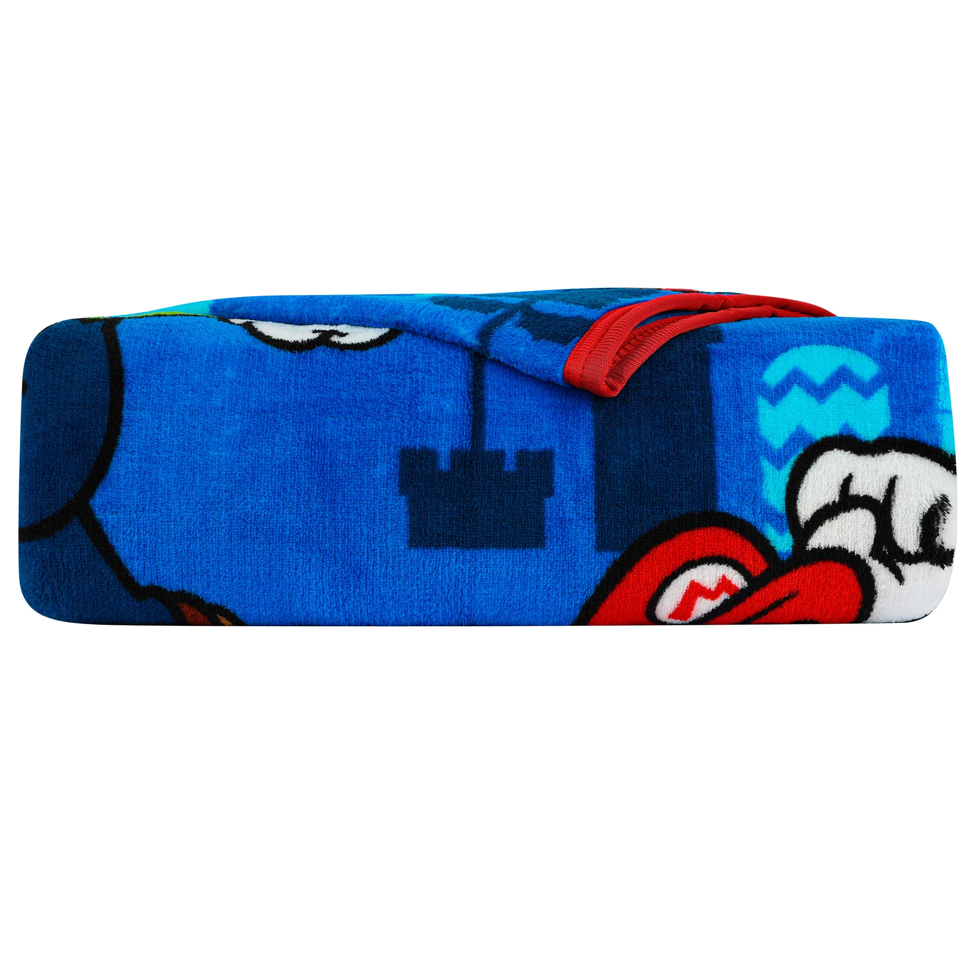 Foto 7 pulgar | Manta Franco Super Soft Plush Mario De 117 Cm X 152 Cm - Venta Internacional.