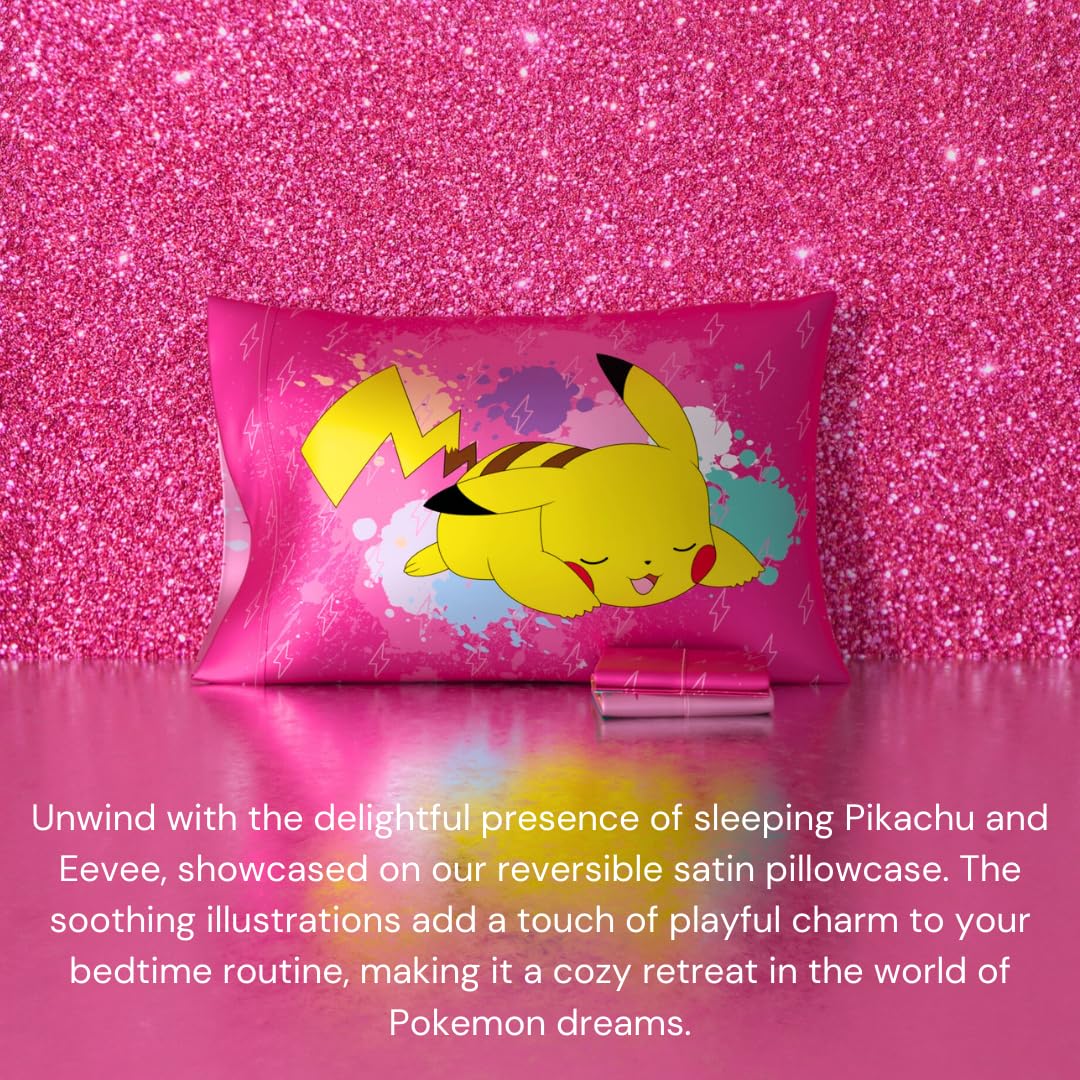 Foto 3 pulgar | Funda De Almohada Franco Collectibles Pokémon Girl Anime 20x30 Cm - Venta Internacional.
