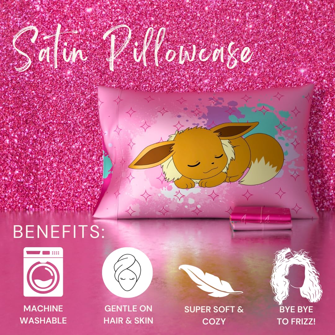 Foto 4 pulgar | Funda De Almohada Franco Collectibles Pokémon Girl Anime 20x30 Cm - Venta Internacional.