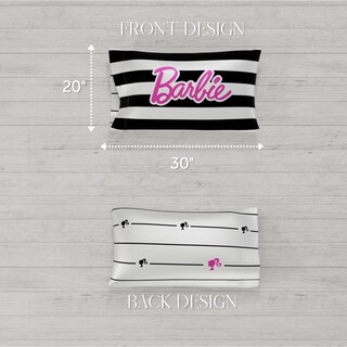 Foto 5 | Funda De Almohada Franco Collectibles Barbie Barbicore Silky Satin - Venta Internacional.
