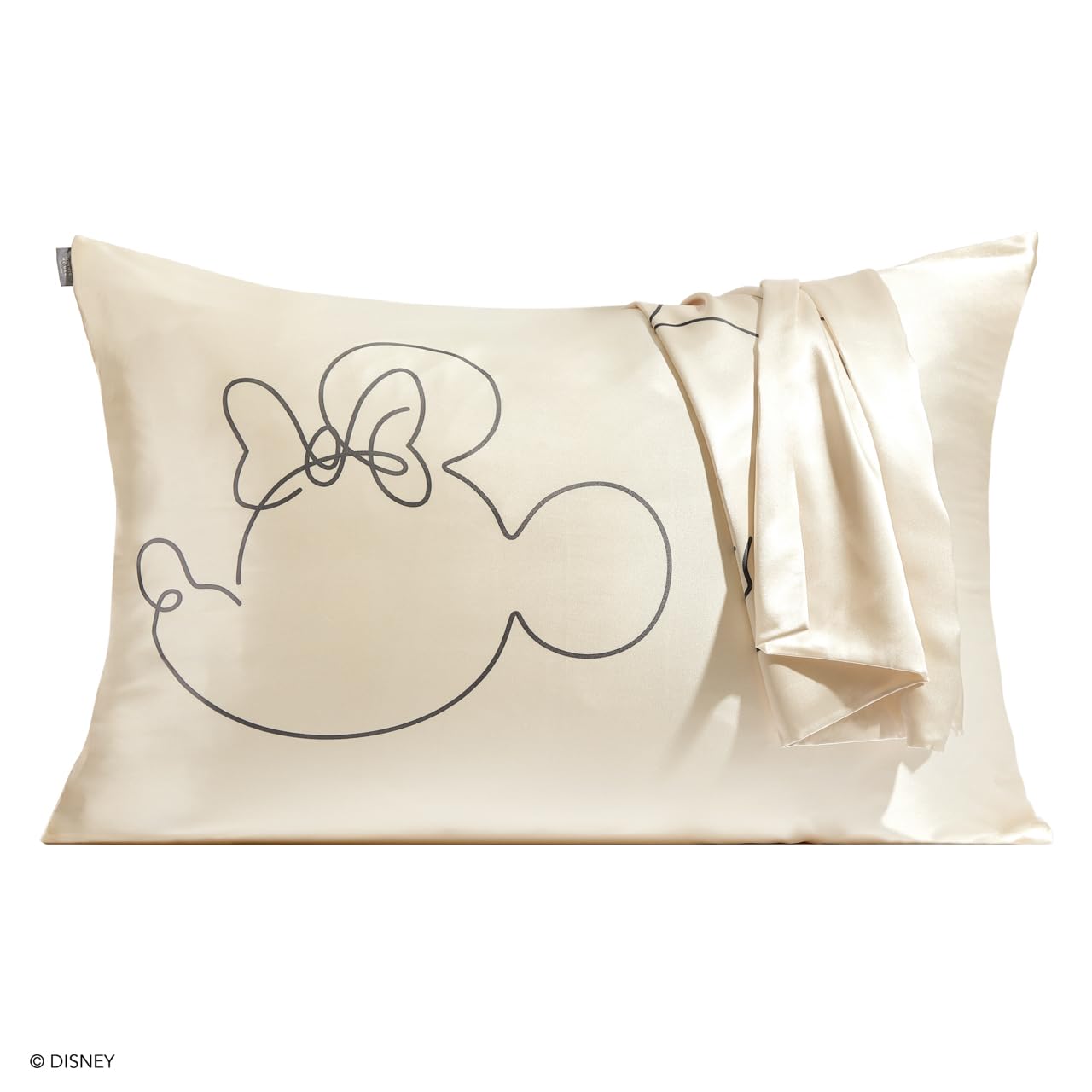 Foto 3 pulgar | Funda De Almohada Kitsch Disney Minnie Mouse Satinada Queen/standard - Venta Internacional.