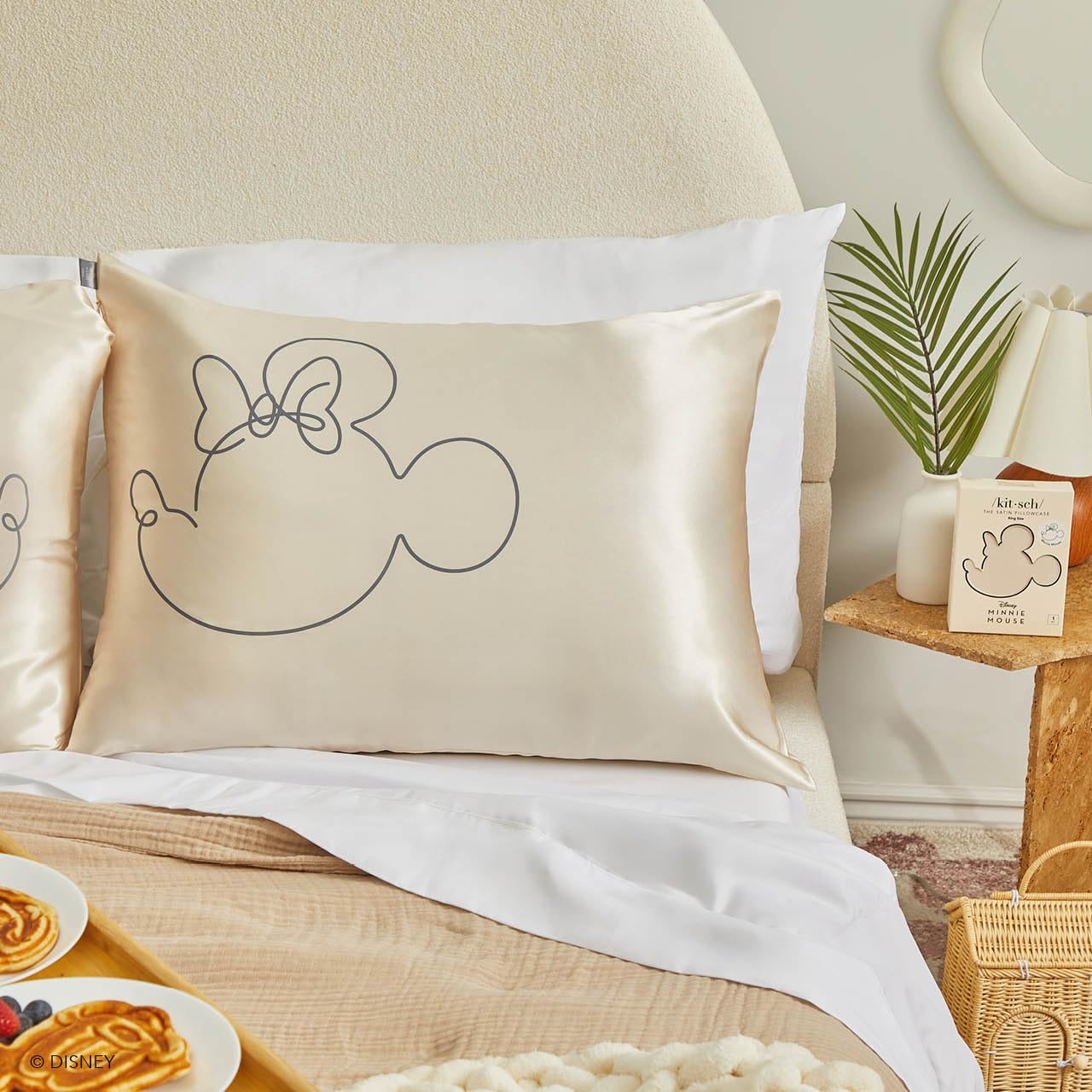 Foto 5 | Funda De Almohada Kitsch Disney Minnie Mouse Satinada Queen/standard - Venta Internacional.