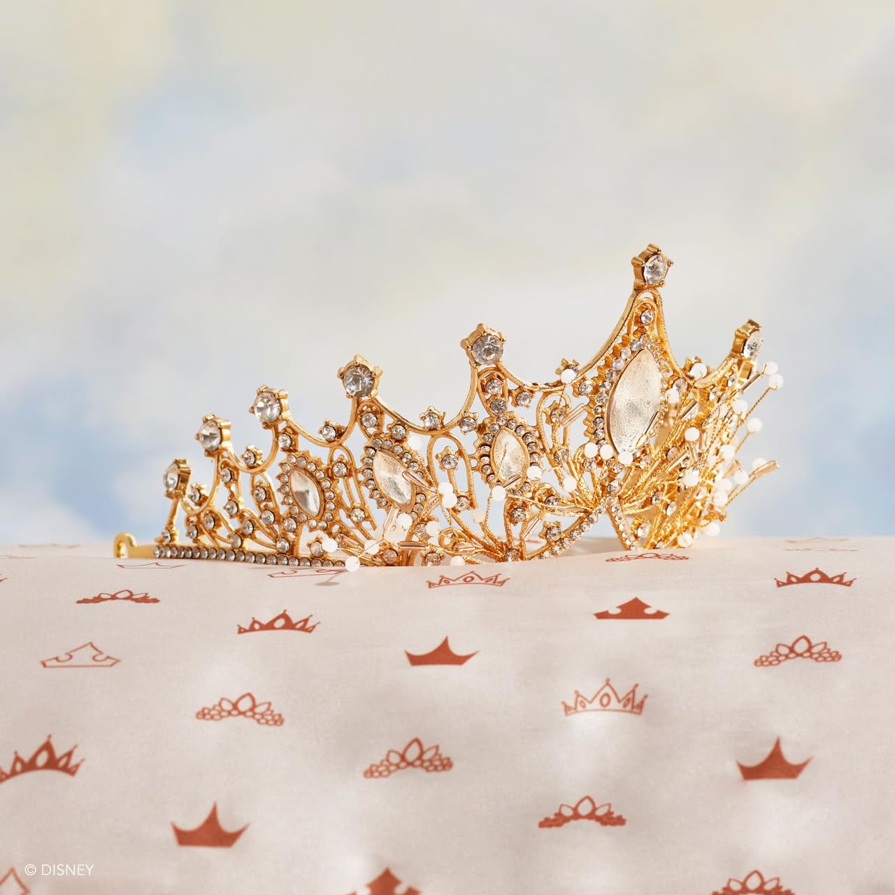 Foto 2 | Funda De Almohada Kitsch X Disney Desert Crown, Satinada, Tamaño Queen - Venta Internacional.