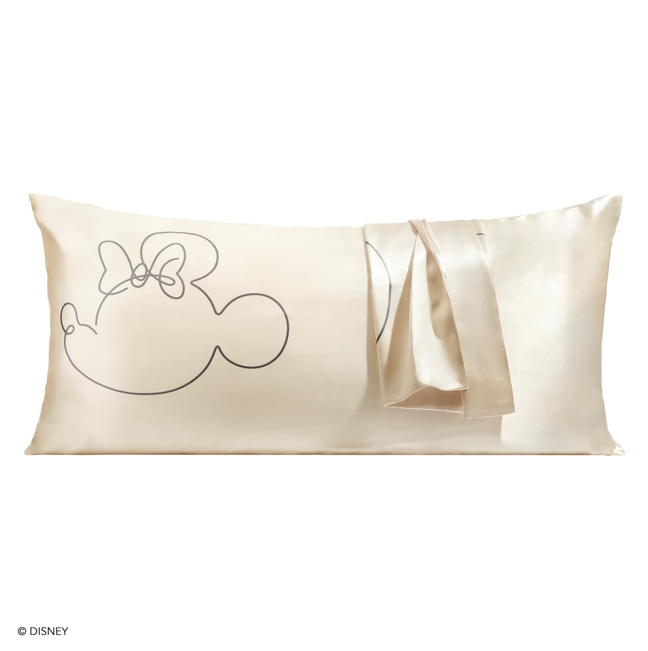 Foto 2 | Funda De Almohada Kitsch Disney Minnie Mouse Satinada Tamaño King - Venta Internacional.