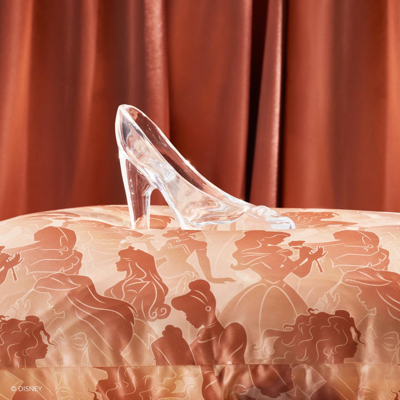 Foto 7 pulgar | Funda De Almohada Kitsch X Disney Princess, Satinada, Tamaño Queen - Venta Internacional.