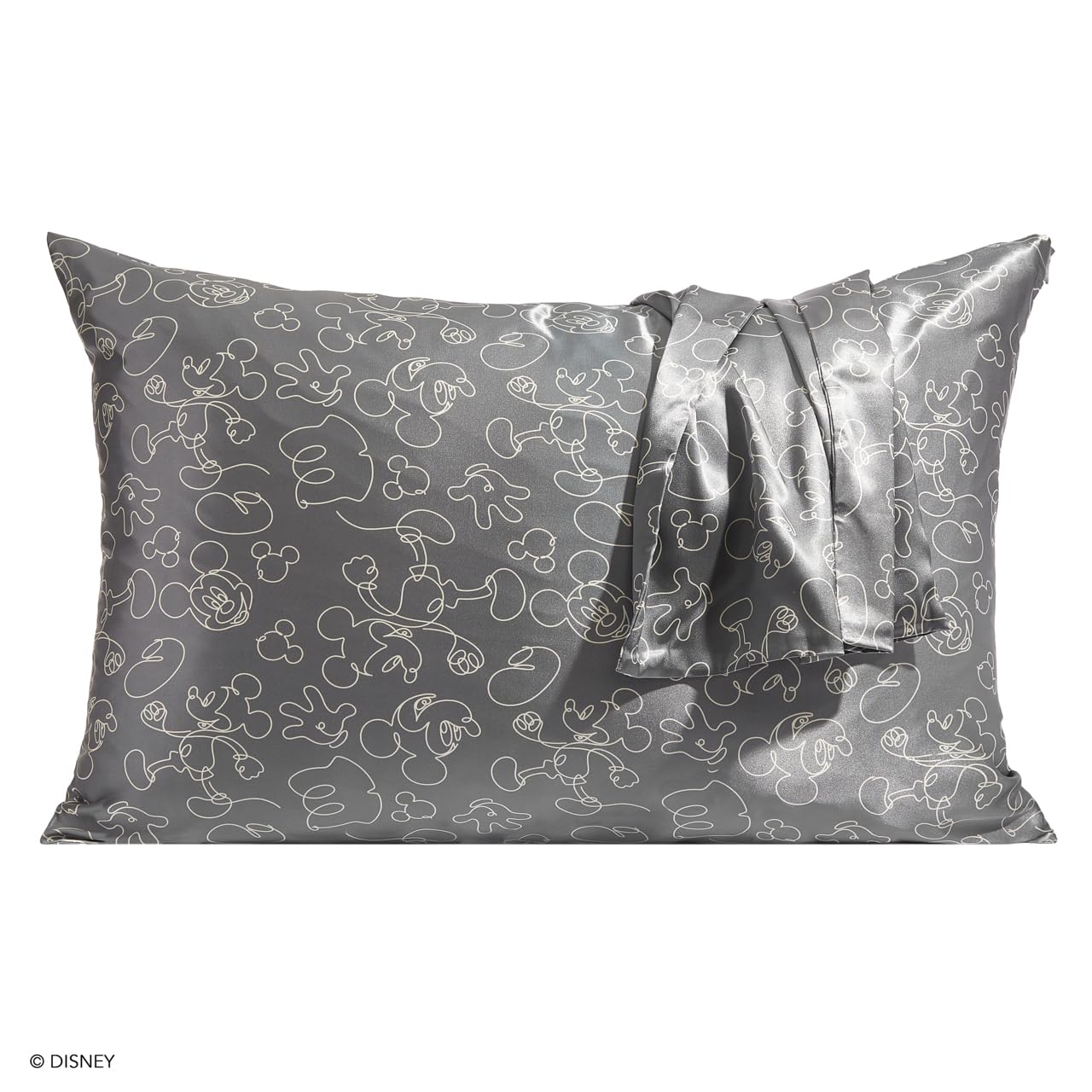 Foto 3 pulgar | Funda De Almohada Kitsch Disney Mickey Mouse Satin Queen/standard - Venta Internacional.