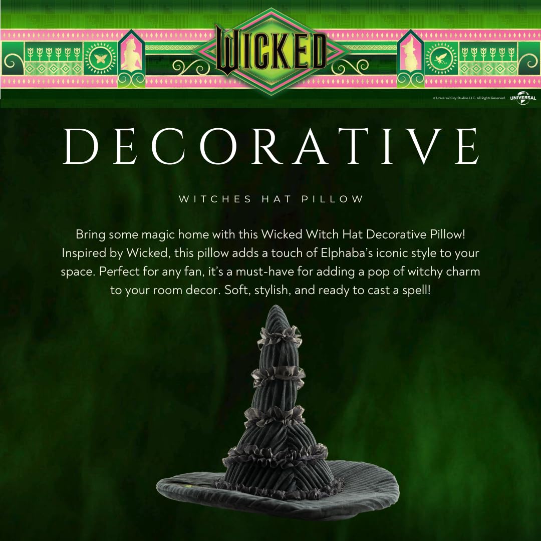 Foto 3 | Cojín Decorativo Franco Collectibles Wicked Elphaba - Venta Internacional.