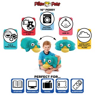 Foto 5 | Almohada Para Mascotas Disney Perry El Ornitorrinco 16 Pulgadas - Venta Internacional.