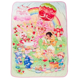 Foto 1 | Manta De Felpa Plateada Con Diseño De Búfalo Care Bears 45 X 60 Cm - Venta Internacional.