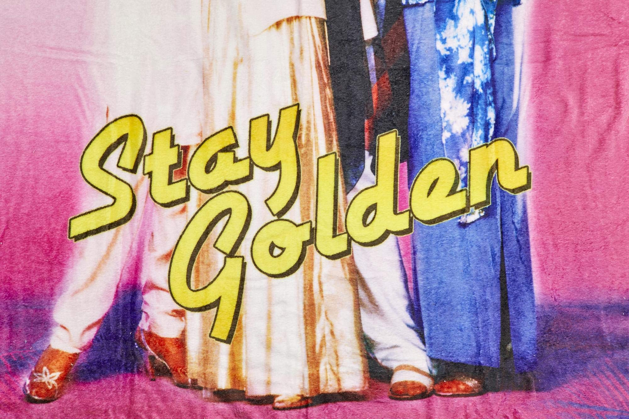 Foto 5 pulgar | Manta Polar Just Funky The Golden Girls Stay Golden  115 X 152 Cm - Venta Internacional.