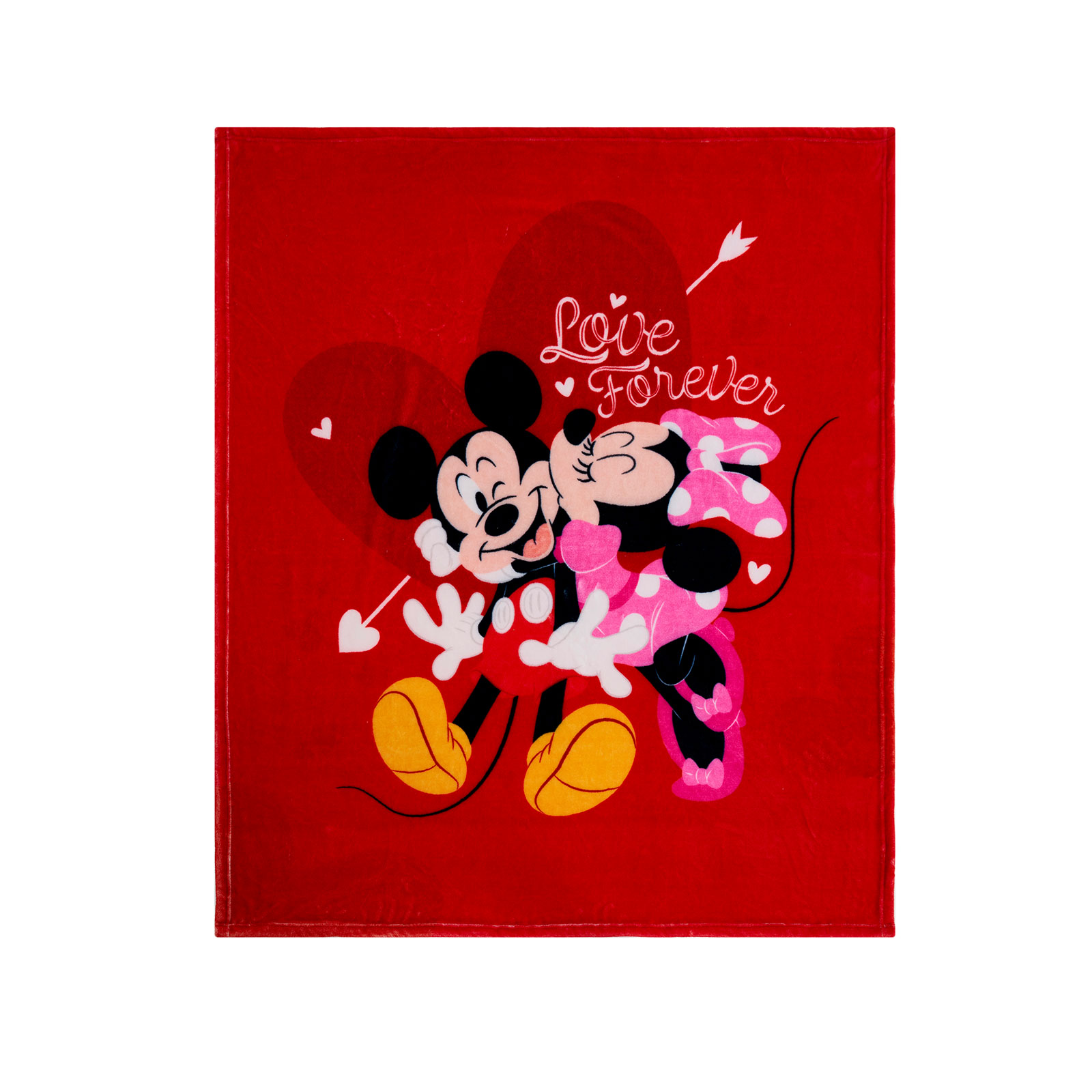 Foto 2 pulgar | Frazada Providencia Mickey y Minnie Love Forever