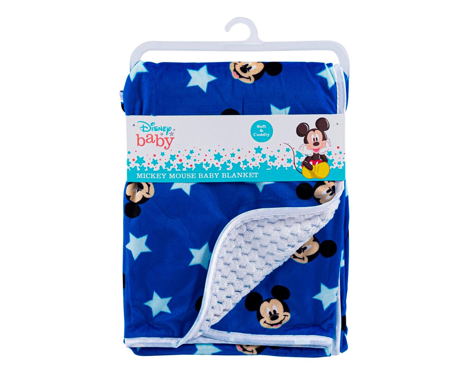 Cobija Polar Para Bebe De Mickey O Minnie Mouse Color Azul Nombre Del Diseño Mickey