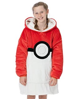 Foto 2 | Sudadera Con Capucha De Gran Tamaño De Pokémon Kids Pikachu - Venta Internacional.