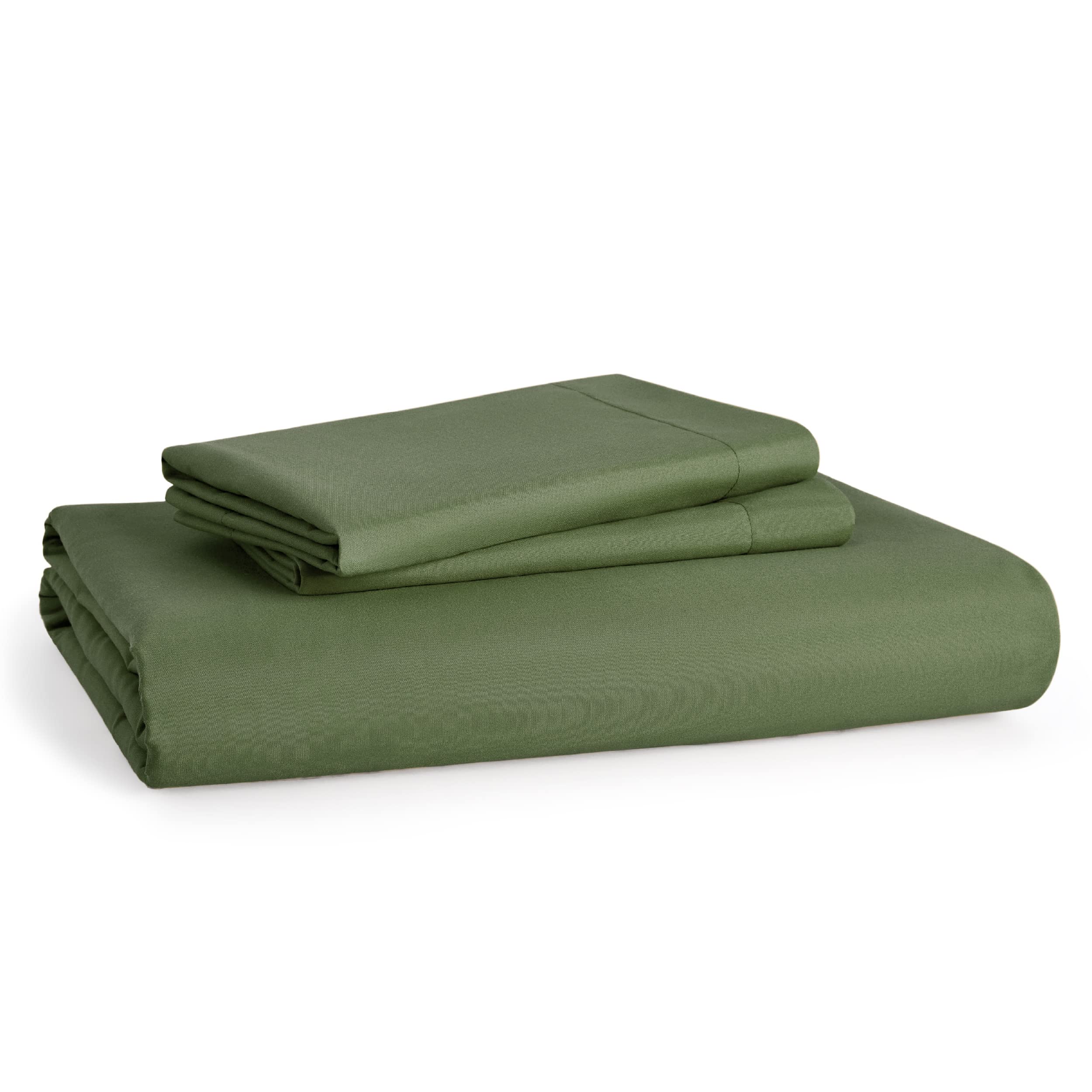 Foto 7 | Funda De Edredón De Tamaño Completo De Color Verde Oliva Con Cierre De Cremallera - Venta Internacional.